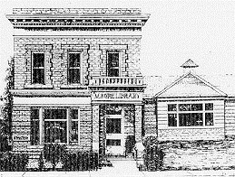 Moore Public Library, A District Library Logo